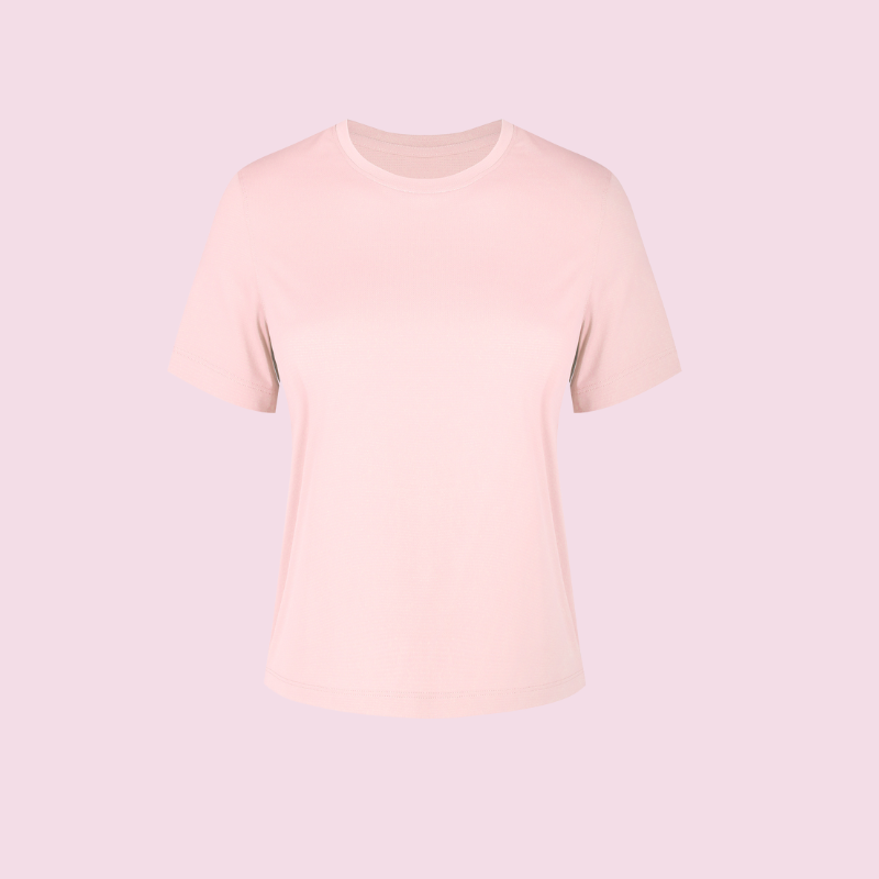 เสื้อยืดแขนสั้นคอกลมทรงหลวมสำหรับฤดูร้อน เนื้อผ้าบางเบา แห้งเร็ว เหมาะสำหรับวิ่ง ออกกำลังกาย กีฬา D25016