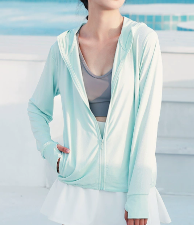ชุดออกกำลังกายสำหรับผู้หญิงไซส์ใหญ่ สีเนื้อ นู้ด แบบเอสูง ทรงโยคะ