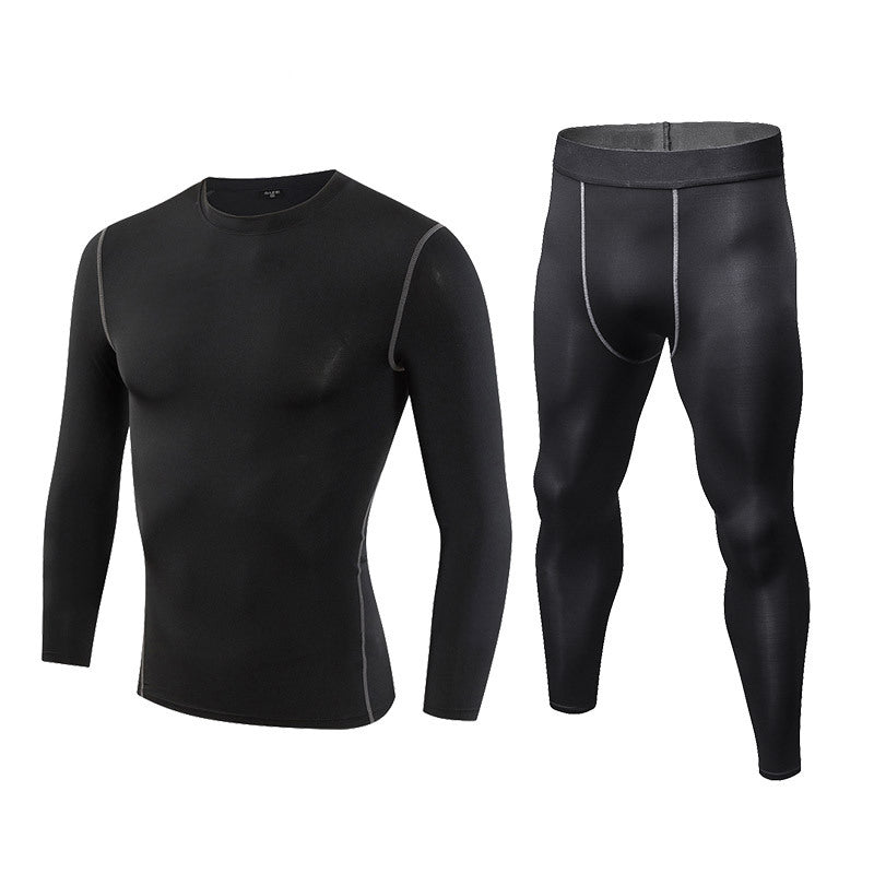 ชุดออกกำลังกาย PRO Sports Fitness Set ระบายเหงื่อได้ดี แขนยาว + กางเกง 1019+1020 6 สี
