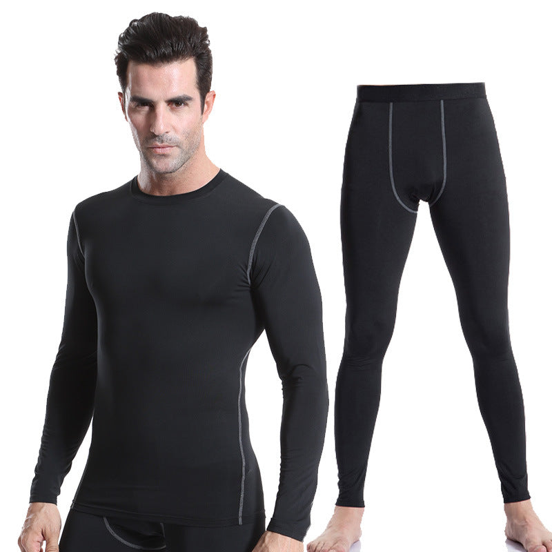 ชุดออกกำลังกาย PRO Sports Fitness Set ระบายเหงื่อได้ดี แขนยาว + กางเกง 1019+1020 6 สี