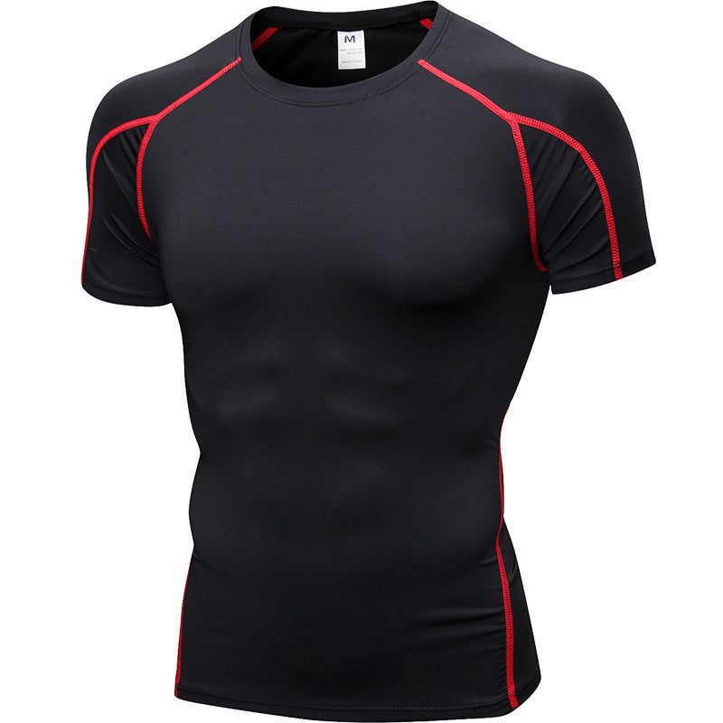 ชุดบอดี้สูทแขนสั้นสำหรับผู้ชาย PRO Dry Suit แบบยืดหยุ่น มีให้เลือก 14 สี รหัส 1053