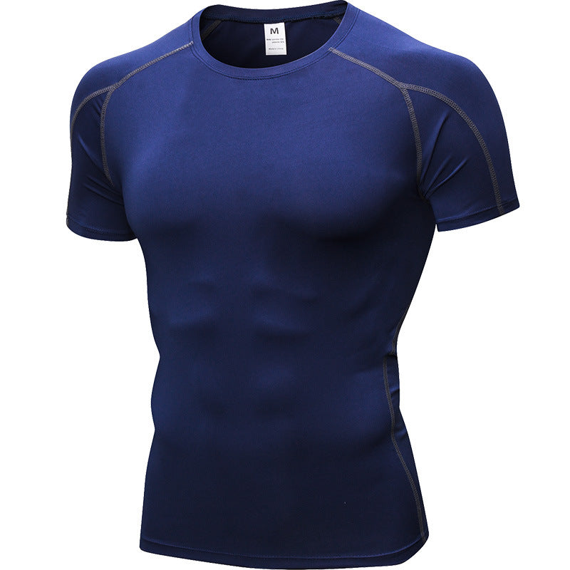 ชุดบอดี้สูทแขนสั้นสำหรับผู้ชาย PRO Dry Suit แบบยืดหยุ่น มีให้เลือก 14 สี รหัส 1053