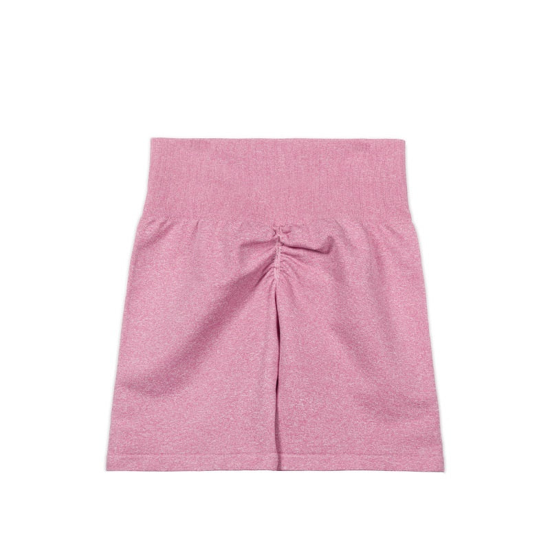 กางเกงโยคะลายพราง ทรงสามส่วน กางเกงโยคะจีบ 13 สี