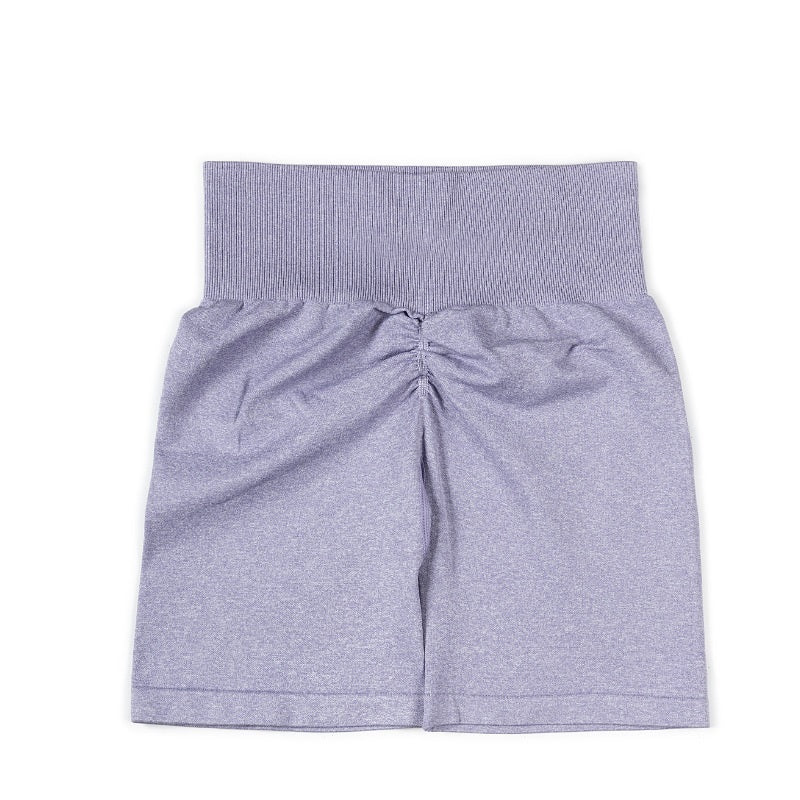 กางเกงโยคะลายพราง ทรงสามส่วน กางเกงโยคะจีบ 13 สี