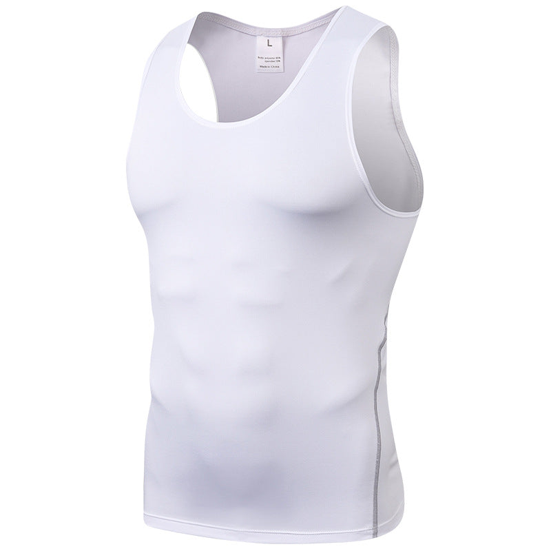 เสื้อกล้ามรัดรูปสำหรับผู้ชาย Sport PRO สำหรับออกกำลังกาย วิ่ง และออกกำลังกาย แห้งเร็ว มีให้เลือก 12 สี รหัส 1001