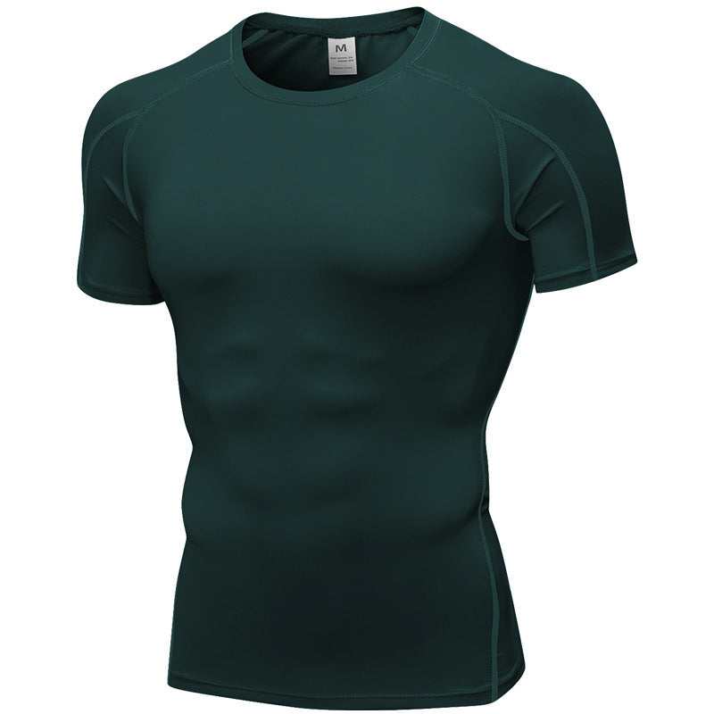 ชุดบอดี้สูทแขนสั้นสำหรับผู้ชาย PRO Dry Suit แบบยืดหยุ่น มีให้เลือก 14 สี รหัส 1053