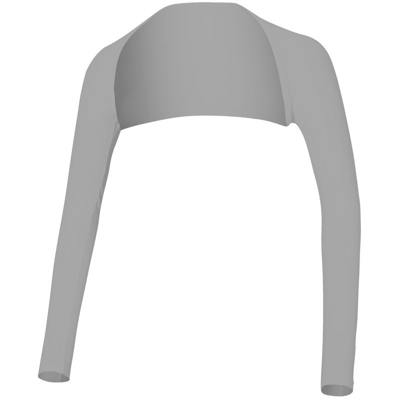 แขนเสื้อกันแดดผ้าไหมน้ำแข็งสำหรับผู้หญิง ทำจากผ้าไหมไอซ์ เหมาะสำหรับการตีกอล์ฟ