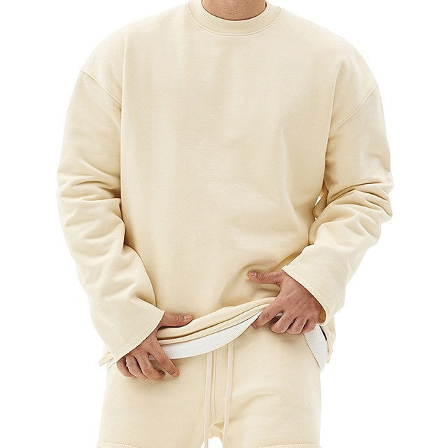 เสื้อสเวตเตอร์ทรงหลวมสำหรับเล่นกีฬา ไซส์ใหญ่พิเศษ 5 สี