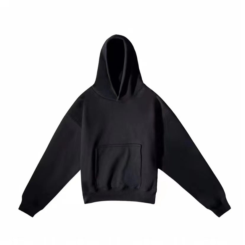 เสื้อฮู้ดสองชั้นสไตล์อเมริกัน ผ้าฟลีซหนา 5 สี