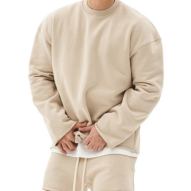 เสื้อสเวตเตอร์ทรงหลวมสำหรับเล่นกีฬา ไซส์ใหญ่พิเศษ 5 สี