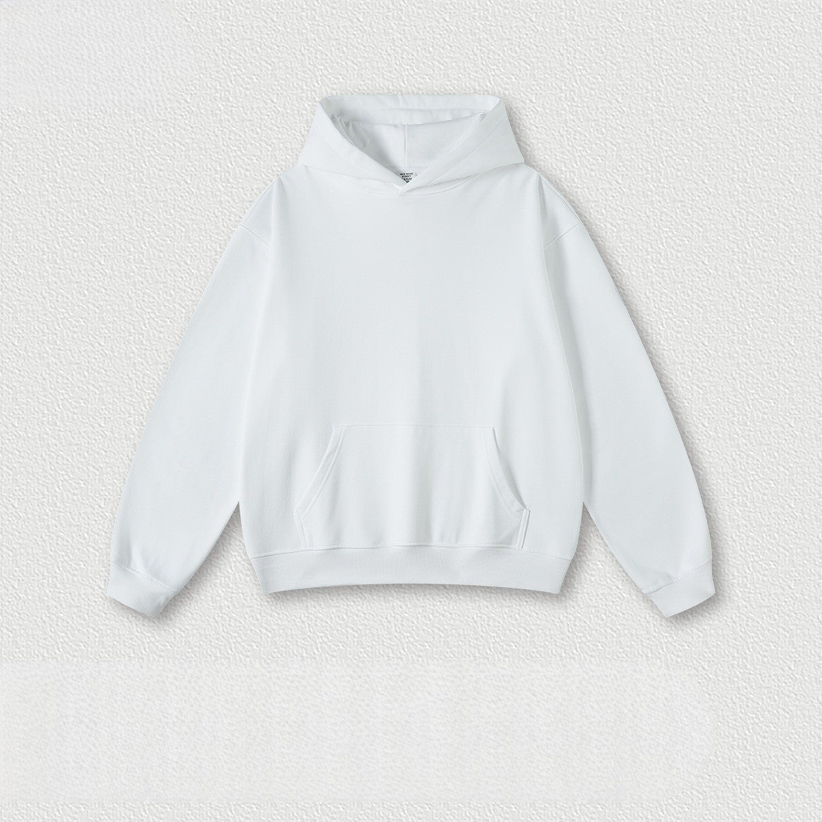 ชุดเสื้อฮู้ดผ้าขนสัตว์หนา 440 กรัม สีพื้น 10 สี