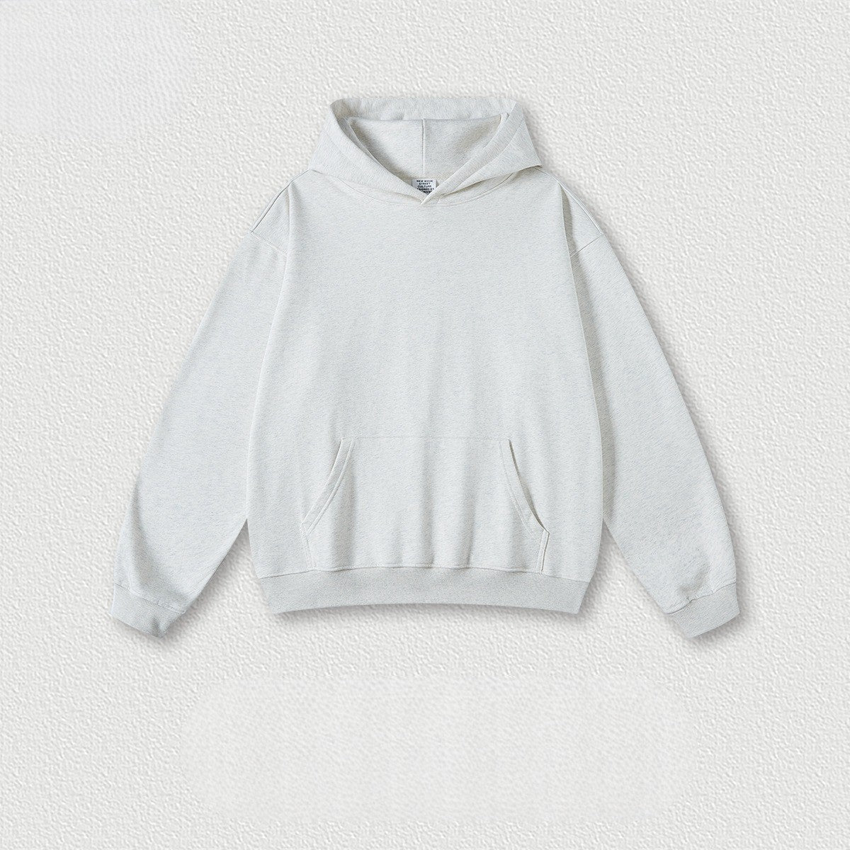 ชุดเสื้อฮู้ดผ้าขนสัตว์หนา 440 กรัม สีพื้น 10 สี