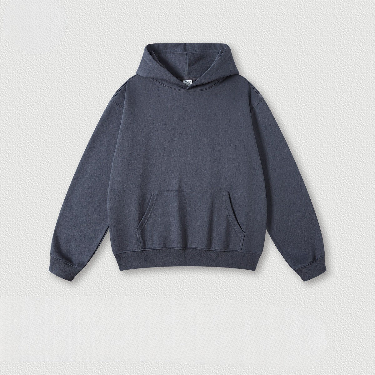 ชุดเสื้อฮู้ดผ้าขนสัตว์หนา 440 กรัม สีพื้น 10 สี