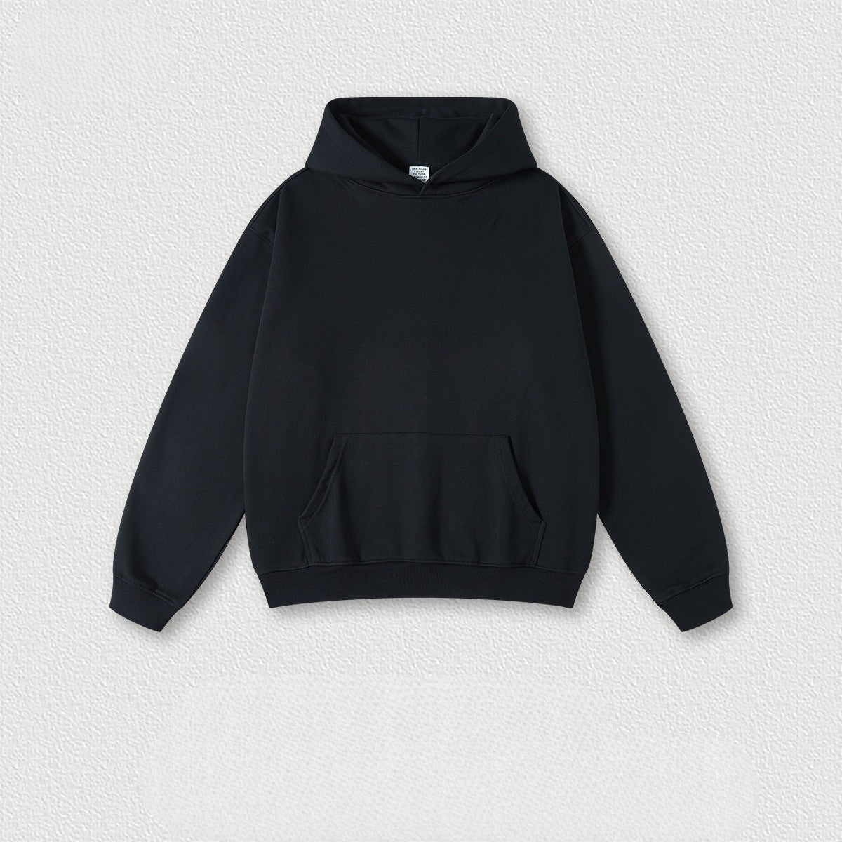 ชุดเสื้อฮู้ดผ้าขนสัตว์หนา 440 กรัม สีพื้น 10 สี