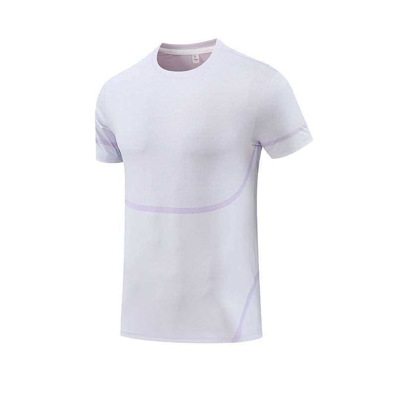 เสื้อยืดกีฬาแห้งเร็ว แขนสั้นสำหรับผู้ชาย