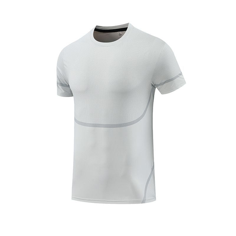 เสื้อยืดกีฬาแห้งเร็ว แขนสั้นสำหรับผู้ชาย