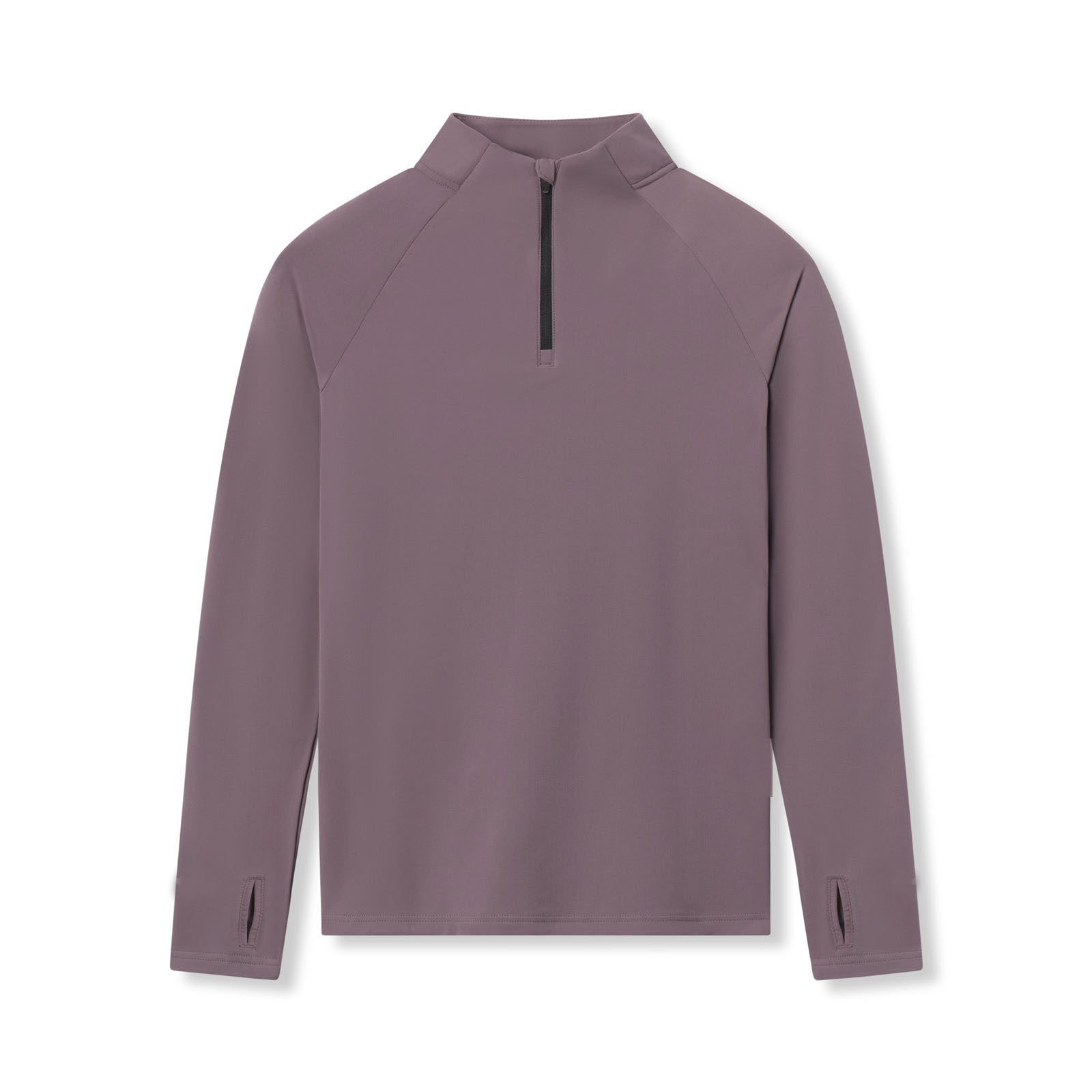 เสื้อแขนยาวออกกำลังกายสำหรับผู้ชายแบบซิปครึ่งตัว สีพื้น แห้งเร็ว เหมาะสำหรับฤดูใบไม้ผลิ