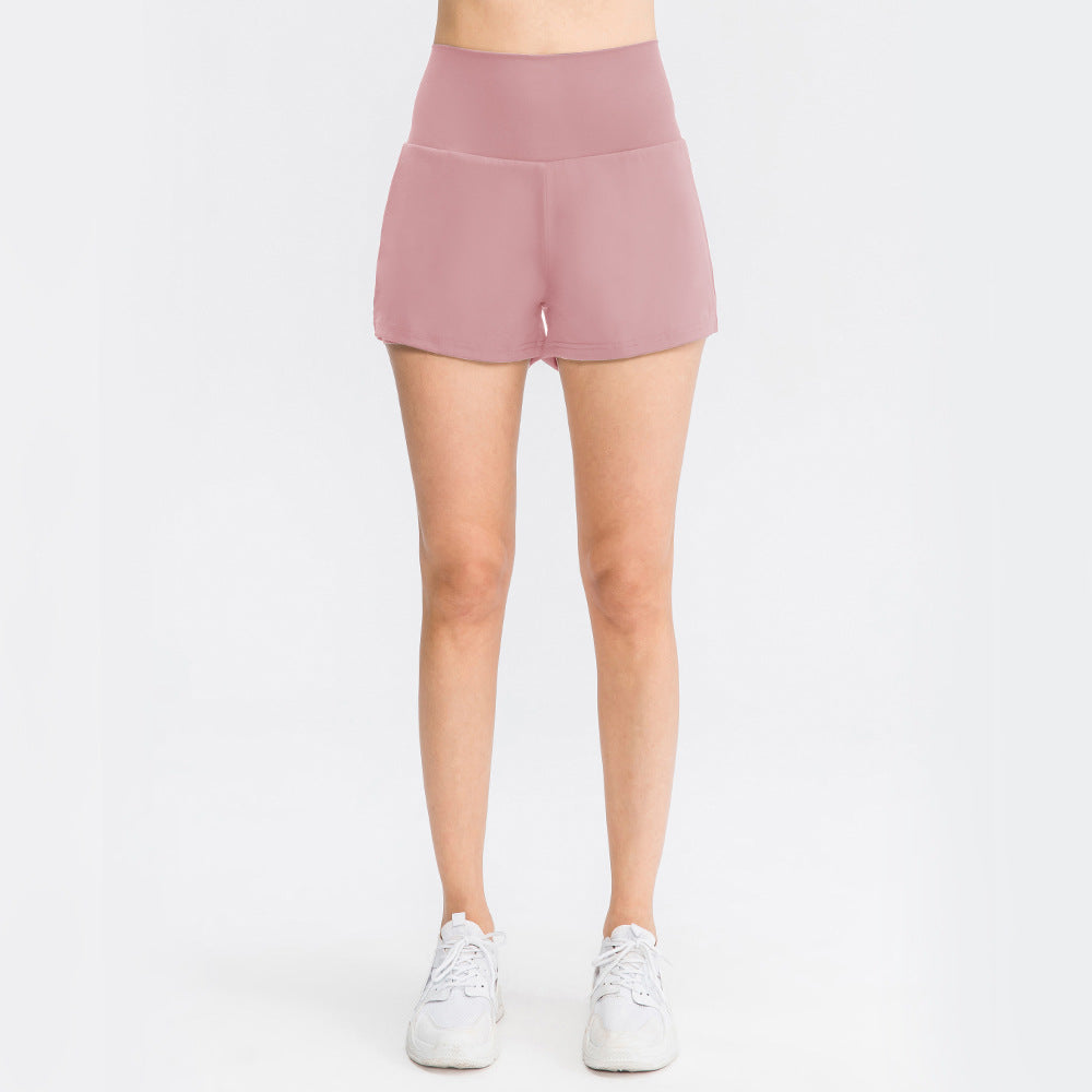 กางเกงขาสั้นออกกำลังกายแบบหลวมๆ ทำจากโพลีอะไมด์ แห้งเร็ว รุ่น Ice Quick Dry สำหรับวิ่งและเทนนิส รหัส 02414 มีให้เลือก 19 สี