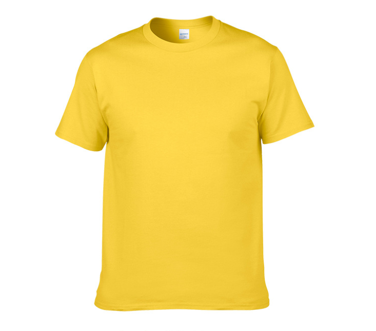 เสื้อยืดผ้าฝ้าย 100% คุณภาพสูง สีพื้น มีให้เลือก 29 สี