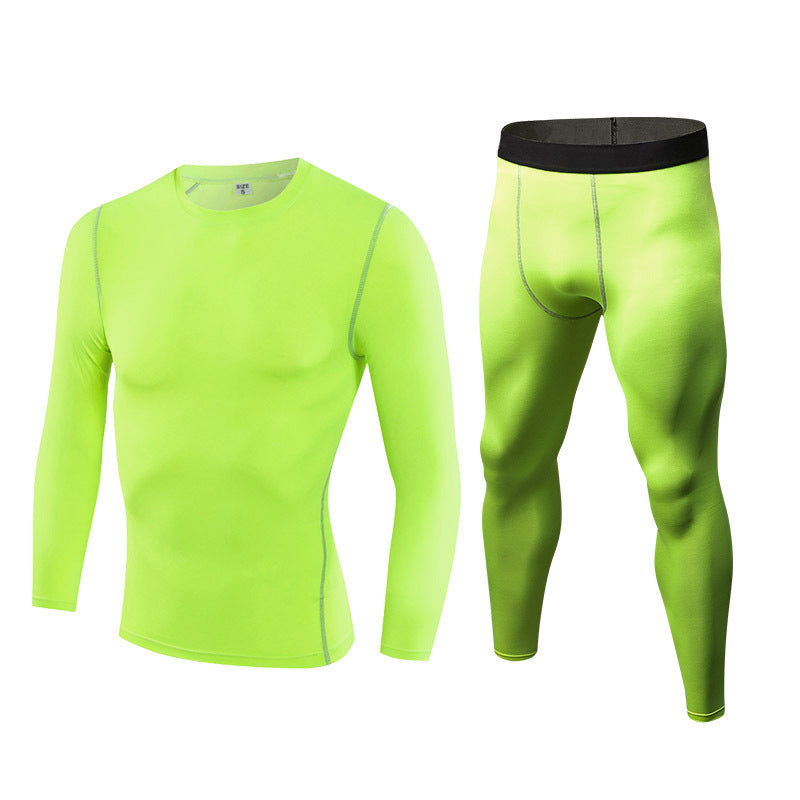 ชุดออกกำลังกาย PRO Sports Fitness Set ระบายเหงื่อได้ดี แขนยาว + กางเกง 1019+1020 6 สี