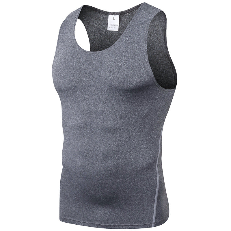 เสื้อกล้ามรัดรูปสำหรับผู้ชาย Sport PRO สำหรับออกกำลังกาย วิ่ง และออกกำลังกาย แห้งเร็ว มีให้เลือก 12 สี รหัส 1001