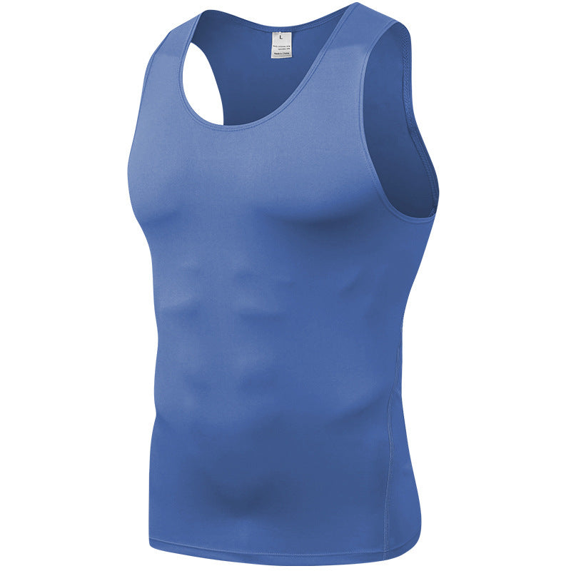 เสื้อกล้ามรัดรูปสำหรับผู้ชาย Sport PRO สำหรับออกกำลังกาย วิ่ง และออกกำลังกาย แห้งเร็ว มีให้เลือก 12 สี รหัส 1001