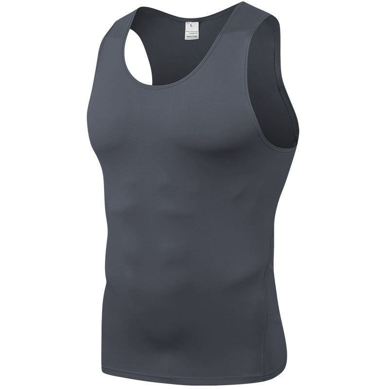 เสื้อกล้ามรัดรูปสำหรับผู้ชาย Sport PRO สำหรับออกกำลังกาย วิ่ง และออกกำลังกาย แห้งเร็ว มีให้เลือก 12 สี รหัส 1001