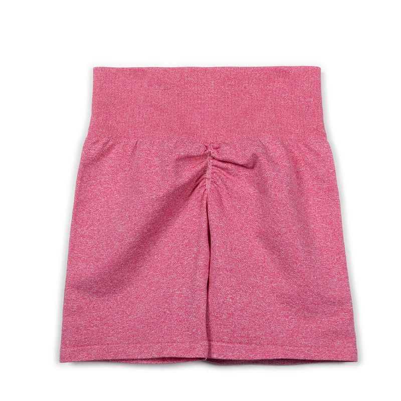 กางเกงโยคะลายพราง ทรงสามส่วน กางเกงโยคะจีบ 13 สี 