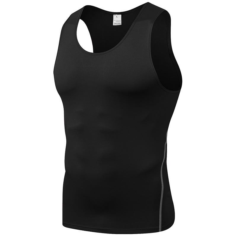 เสื้อกล้ามรัดรูปสำหรับผู้ชาย Sport PRO สำหรับออกกำลังกาย วิ่ง และออกกำลังกาย แห้งเร็ว มีให้เลือก 12 สี รหัส 1001