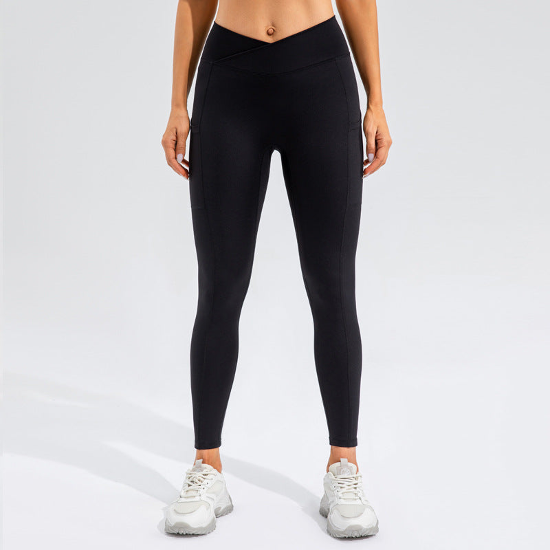 ชุดออกกำลังกายโยคะ เสื้อชั้นใน + กางเกง 5 สี