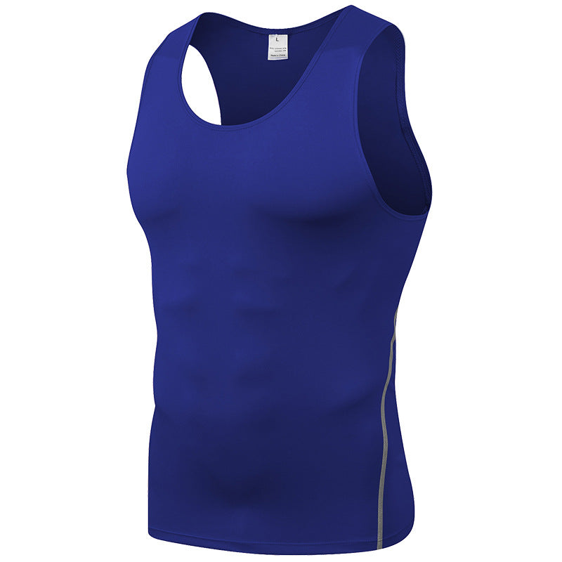 เสื้อกล้ามรัดรูปสำหรับผู้ชาย Sport PRO สำหรับออกกำลังกาย วิ่ง และออกกำลังกาย แห้งเร็ว มีให้เลือก 12 สี รหัส 1001