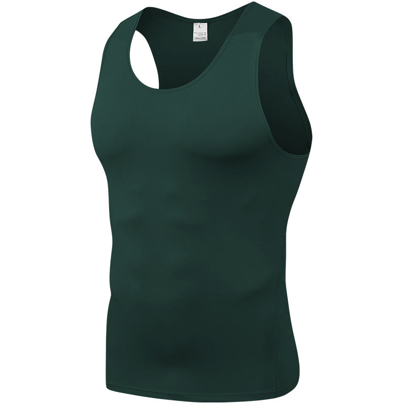 เสื้อกล้ามรัดรูปสำหรับผู้ชาย Sport PRO สำหรับออกกำลังกาย วิ่ง และออกกำลังกาย แห้งเร็ว มีให้เลือก 12 สี รหัส 1001